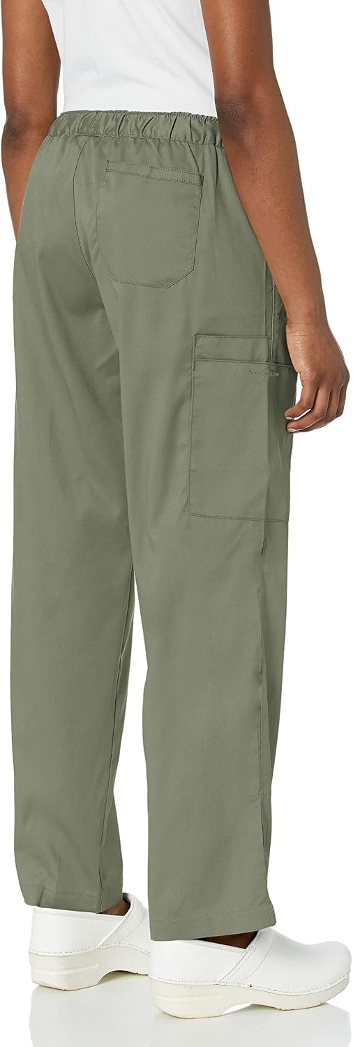 WINK Women’s Logan Elastic Waist Pant(Olive)