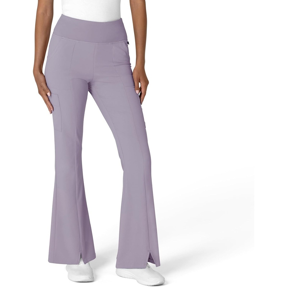 Wink Scrubs for Women, Renew, Cargo Flare Pants, with 7 Pockets(Wisteria)