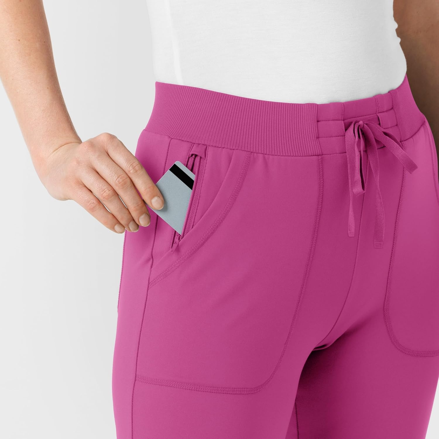 Wink Renew Women’s Track Scrub Pant(Raspberry)