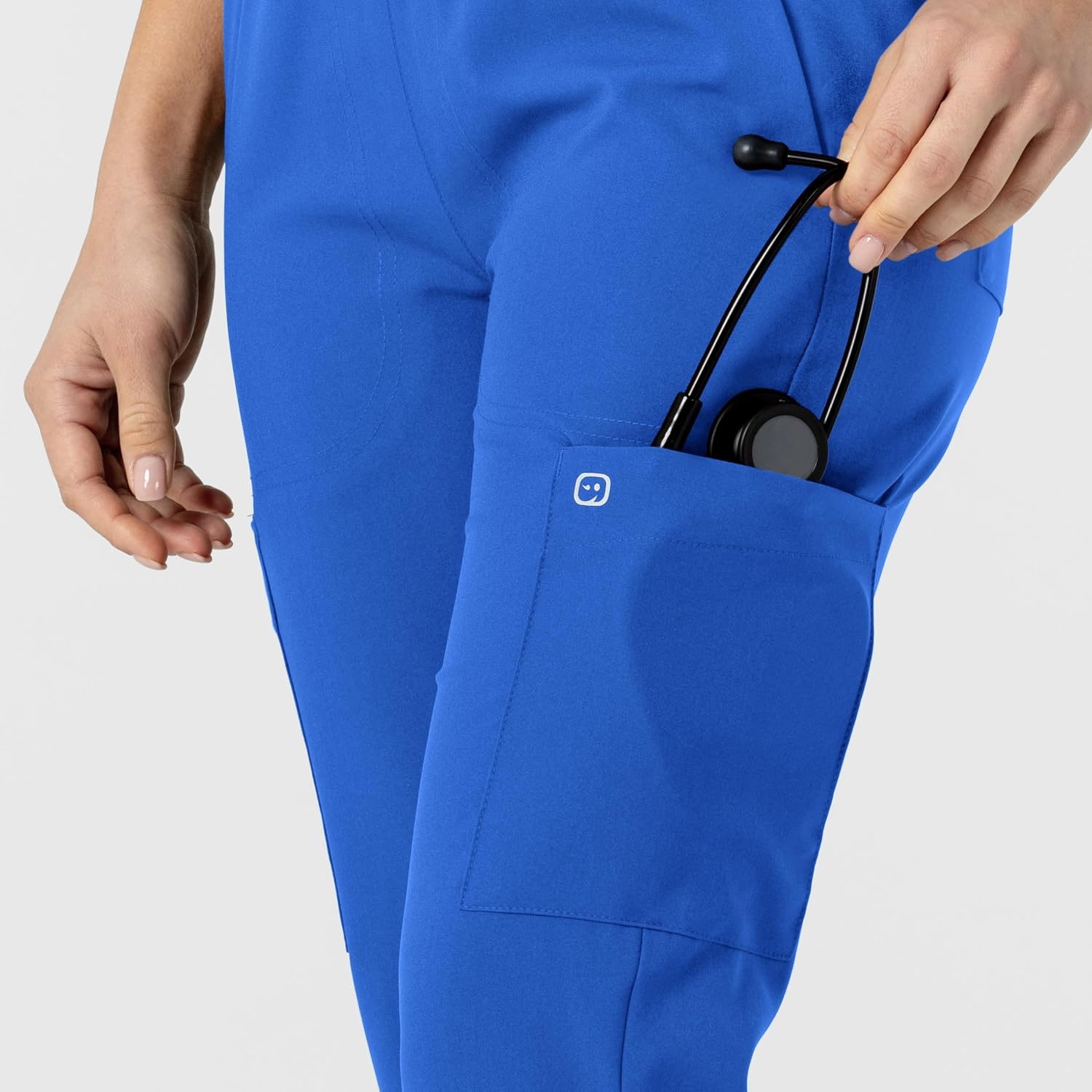 Wink W123 Women’s Flex-n-Reach Track Scrub Pant(Royal)