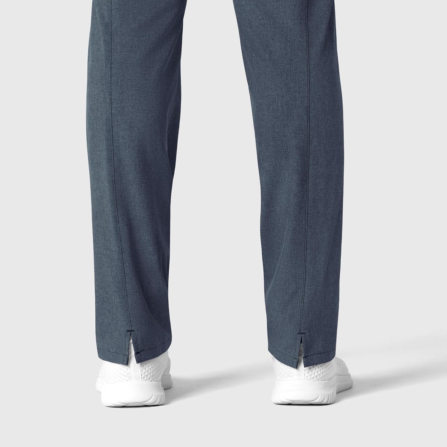 Wink Renew Women’s High Waist Slim Leg Scrub Pant(Navy Heather)