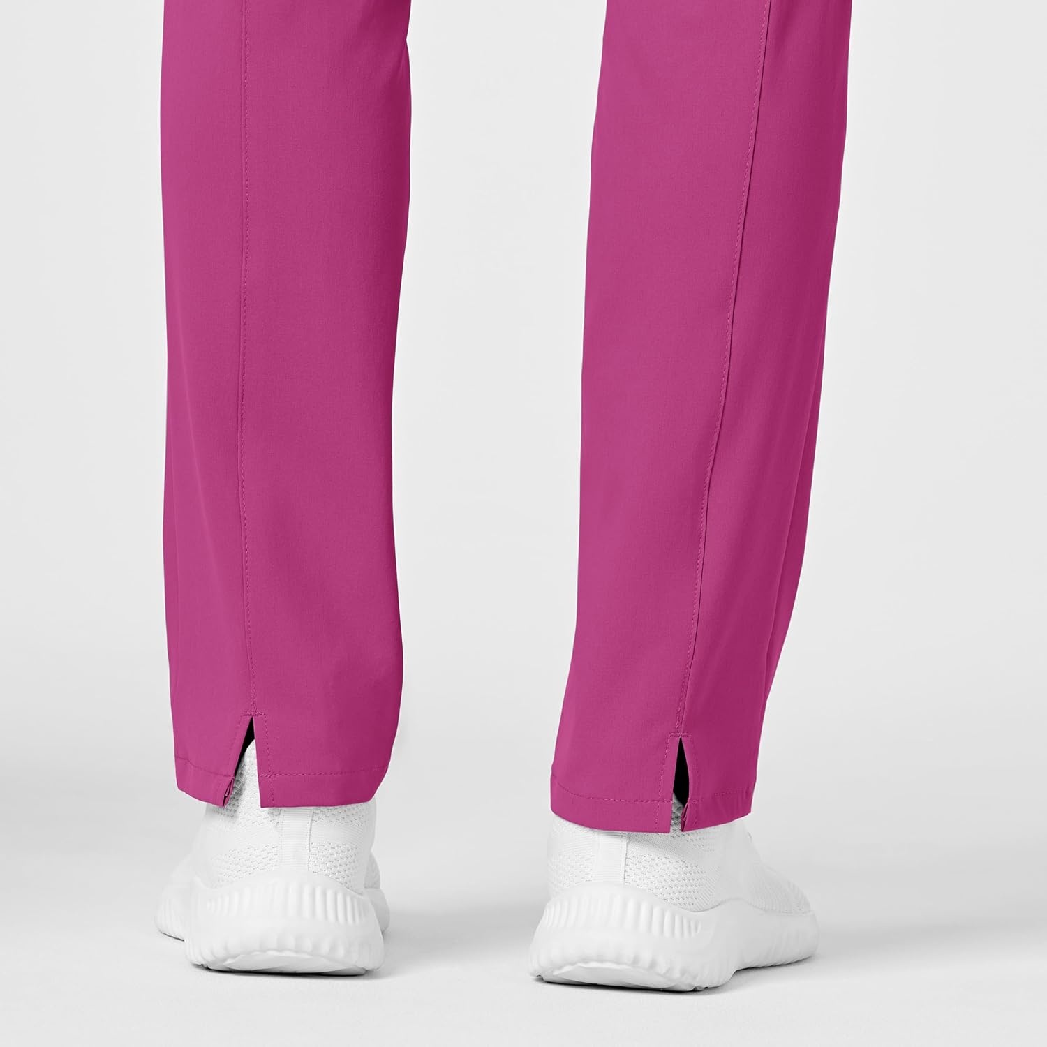 Wink Renew Women’s High Waist Slim Leg Scrub Pant(Raspberry)