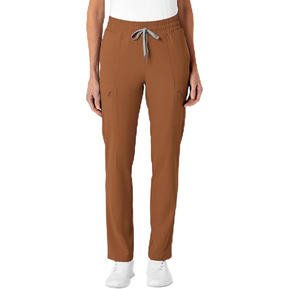 Wink Renew Women’s High Waist Slim Leg Scrub Pant(Chai)