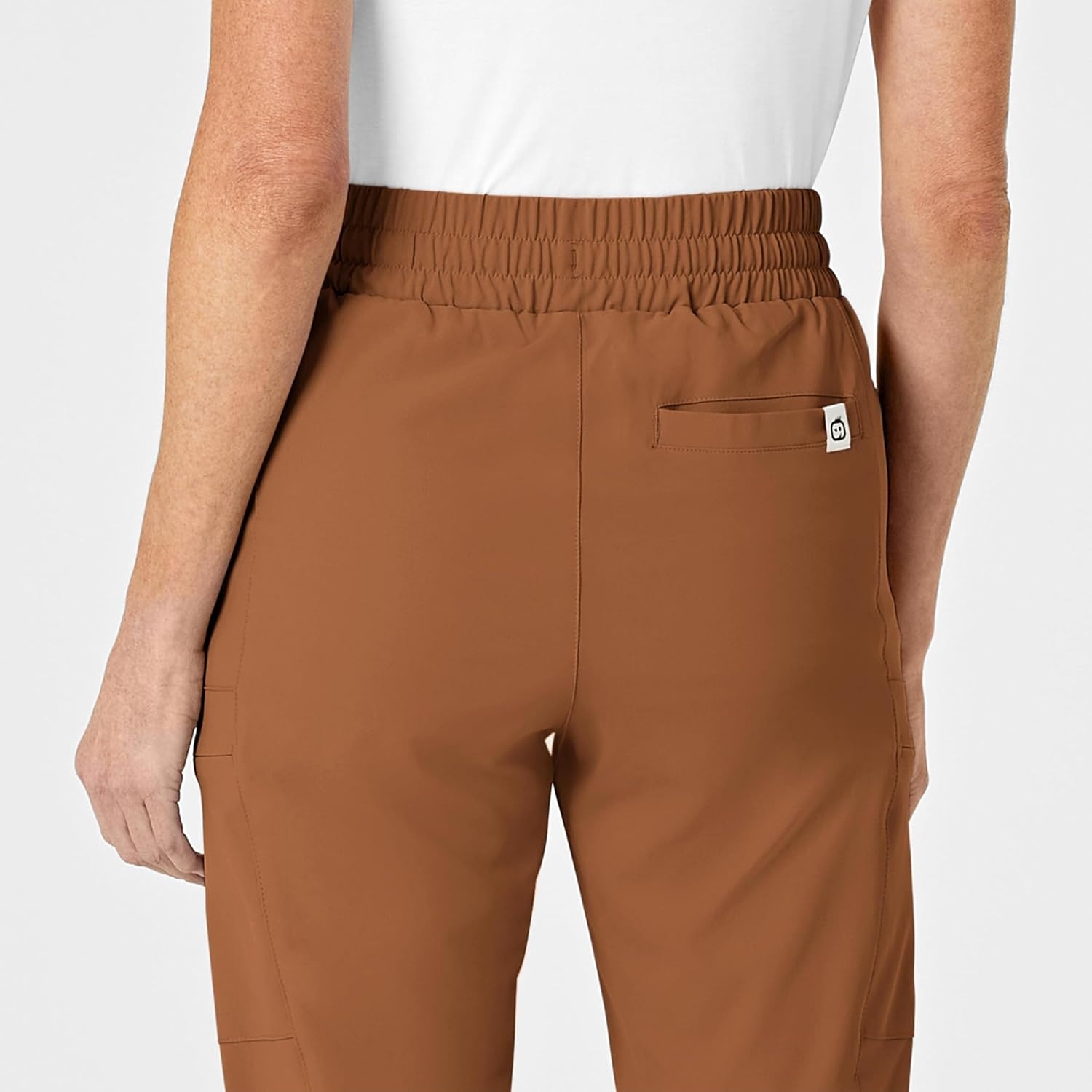 Wink Renew Women’s High Waist Slim Leg Scrub Pant(Chai)