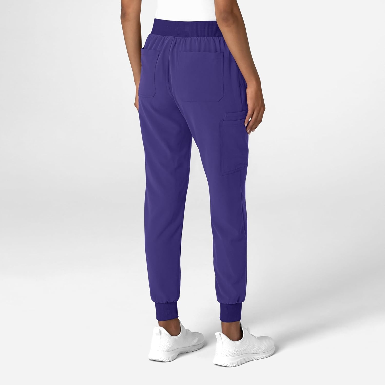 Wink Women’s Women’s Jogger Utility Scrub Pant(Grape)