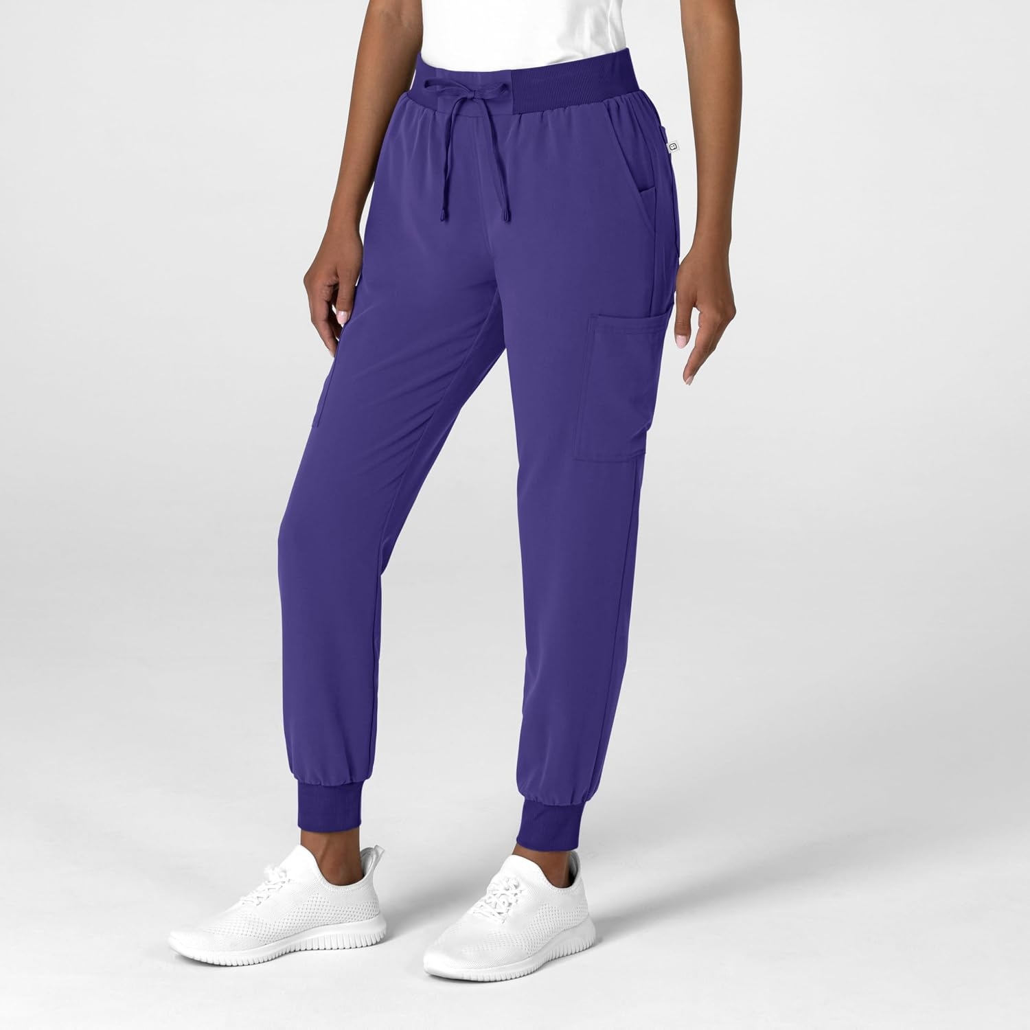 Wink Women’s Women’s Jogger Utility Scrub Pant(Grape)