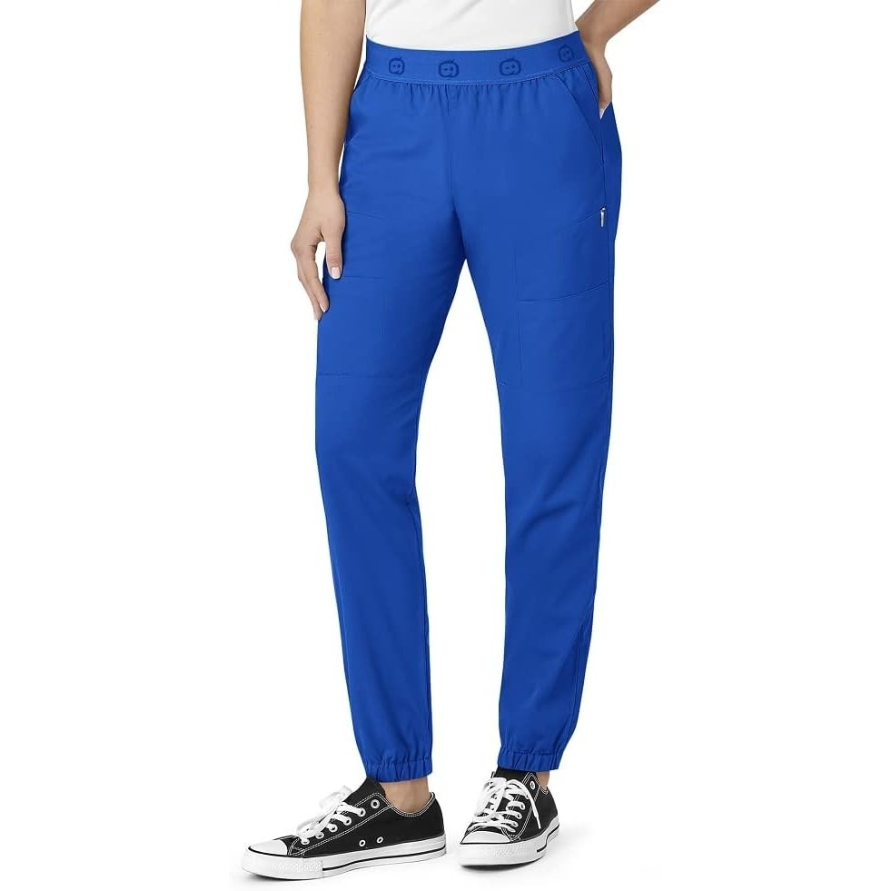WINK PRO Women’s Slim Cargo Jogger Scrub Pant, Royal, 2XL TAL
