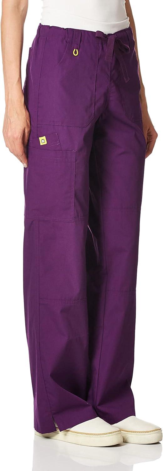 WonderWink Women’s Origins Tango Scrub Pant(Eggplant)