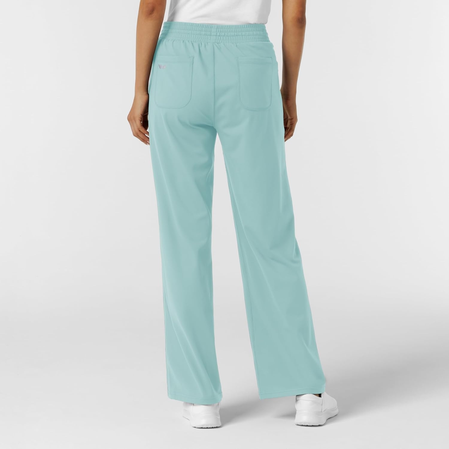 Wink Renew Knit Women’s Wide Leg Scrub Pant(Coastal Blue)