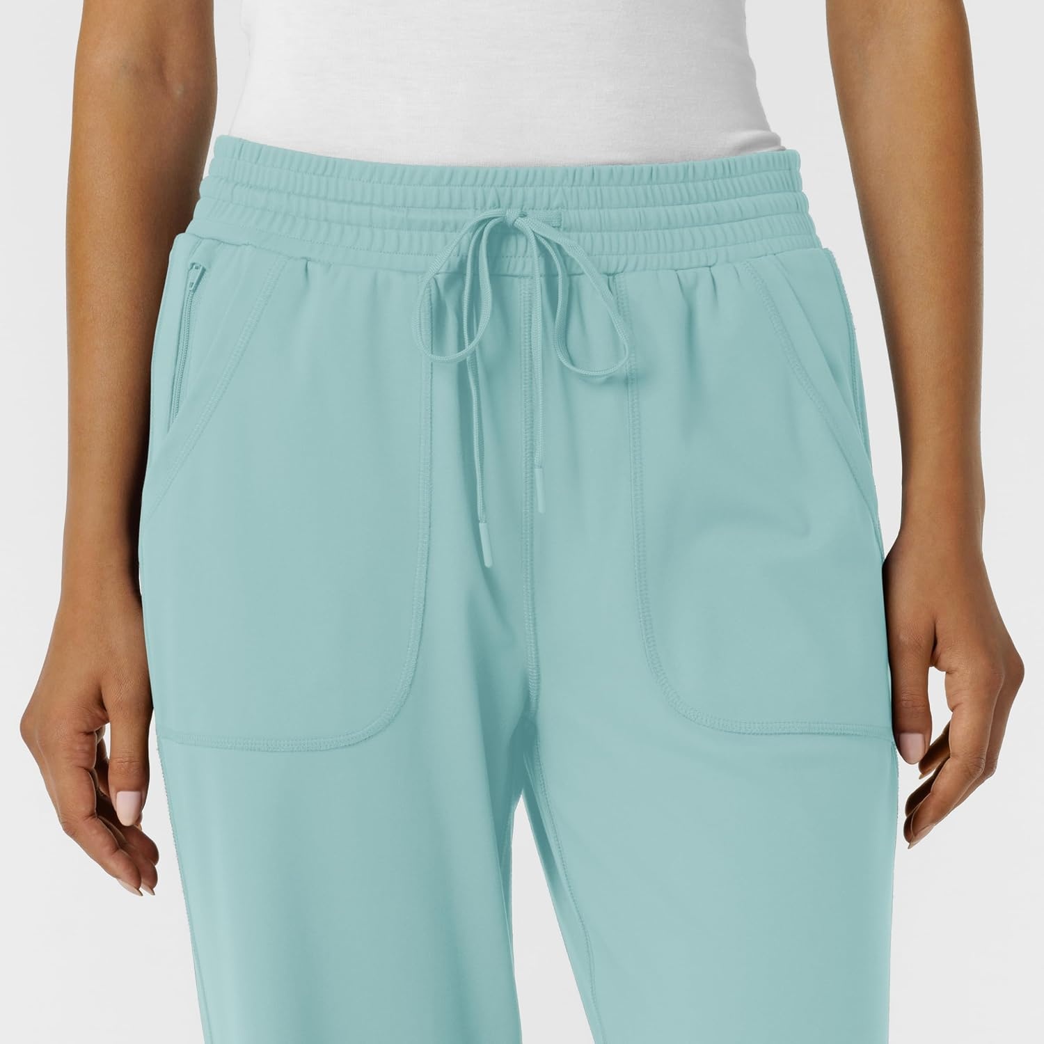 Wink Renew Knit Women’s Wide Leg Scrub Pant(Coastal Blue)