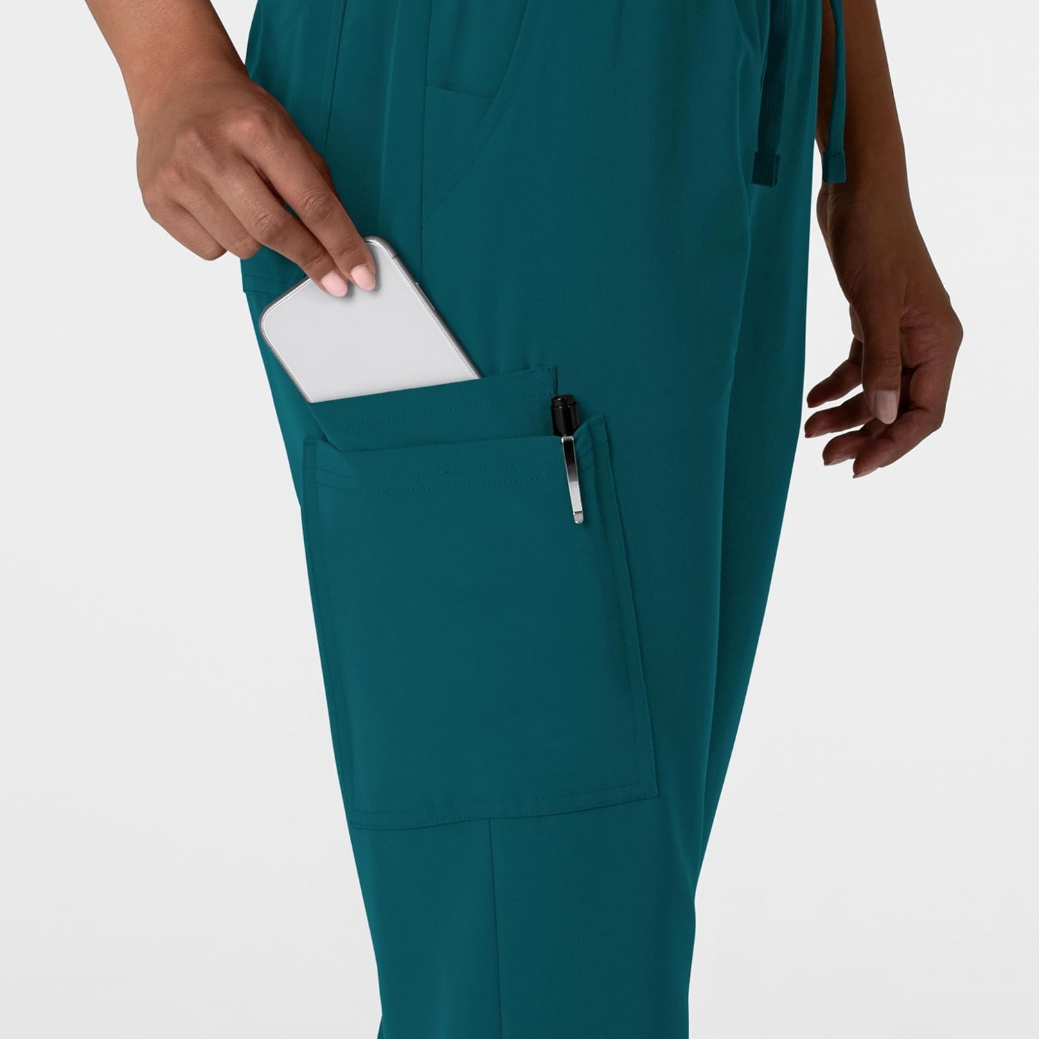 Wink Women’s Women’s Jogger Utility Scrub Pant(Caribbean)