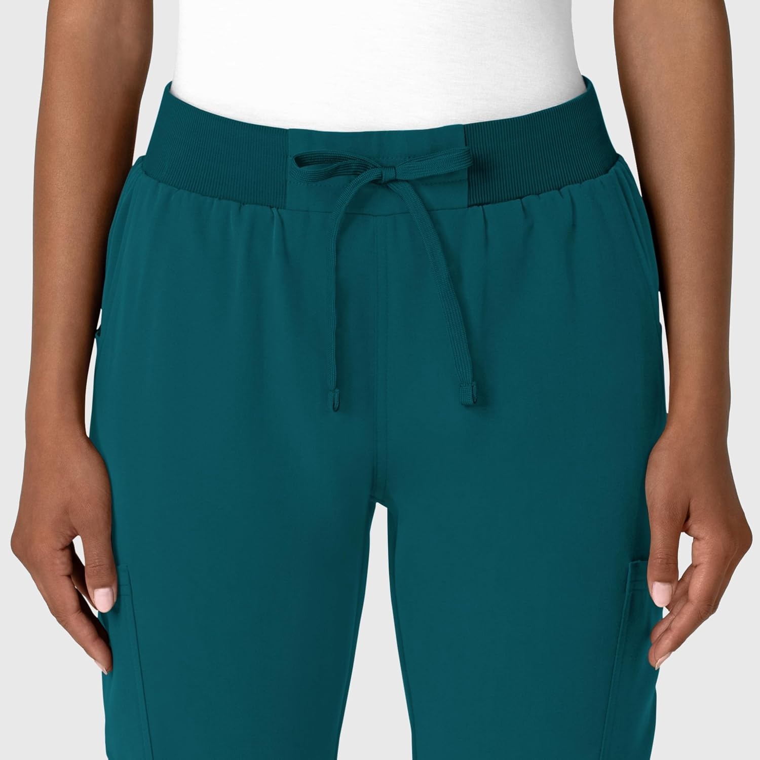 Wink Women’s Women’s Jogger Utility Scrub Pant(Caribbean)