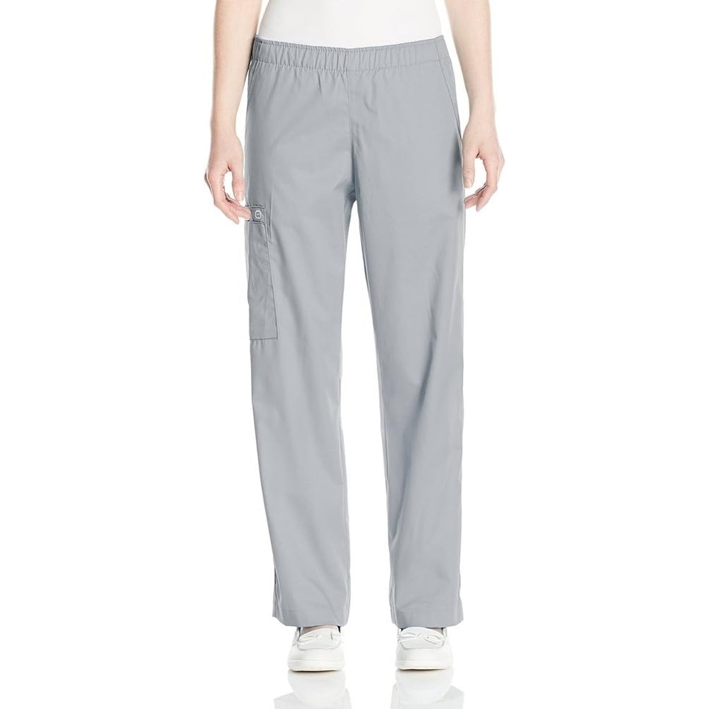 WINK Scrubs for Women, Boundless, Bootcut Pants with Drawstring and 6 Pockets(Grey)