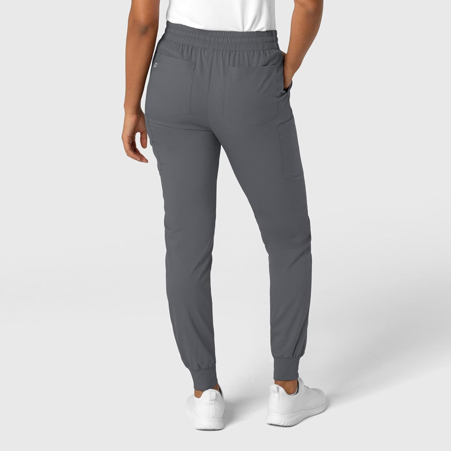 WINK Boundless Women’s Jogger Scrub Pant, Pewter, XL