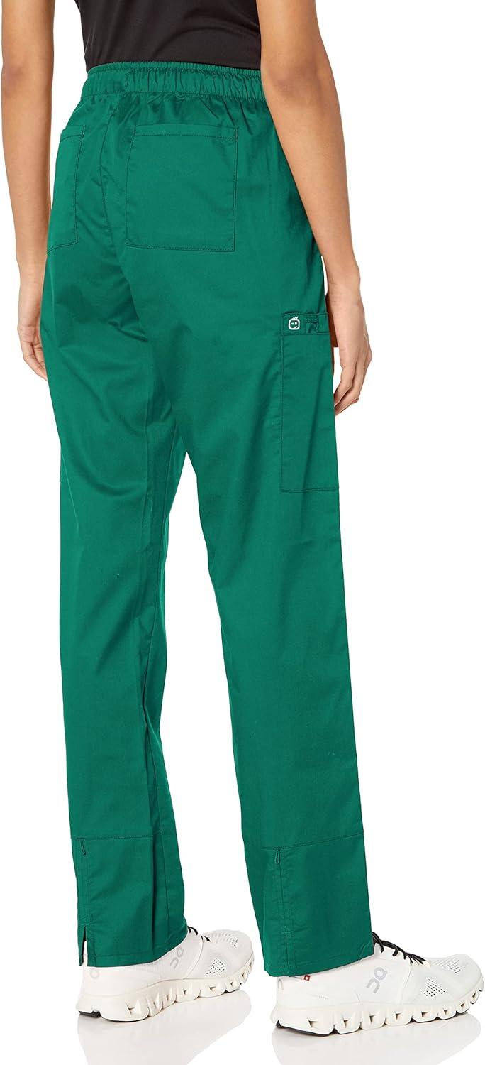 WonderWink Womens Convertible Slim Leg Cargo Pant(Hunter)