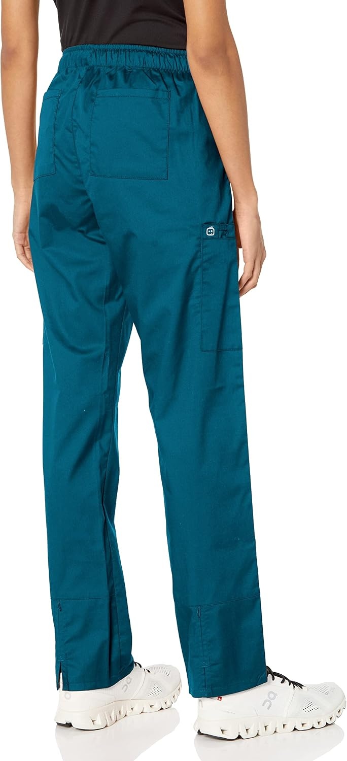 Wink WonderWORK Women’s Convertible Slim Leg Scrub Pant(Caribbean)