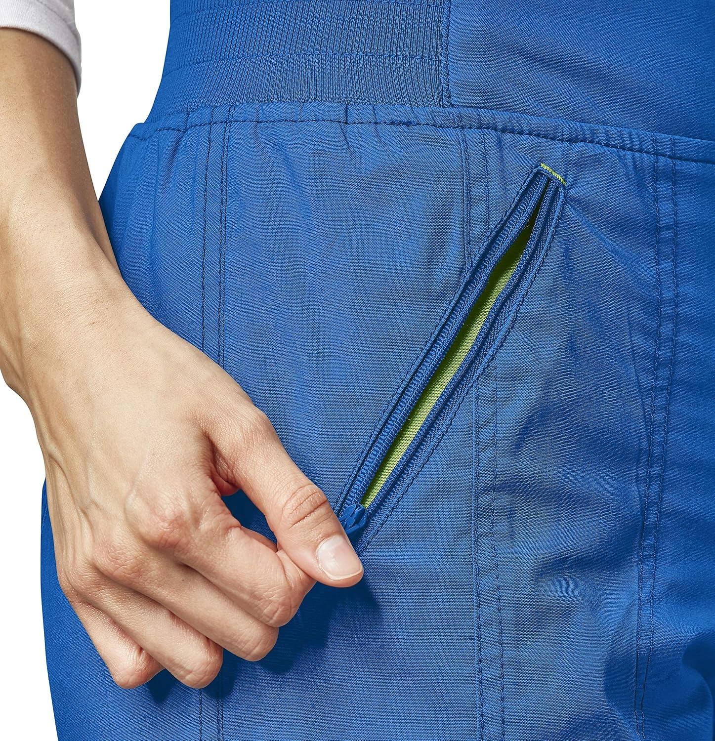 Wink Women’s Love Utility Cargo Zip Jogger Pant(Royal)