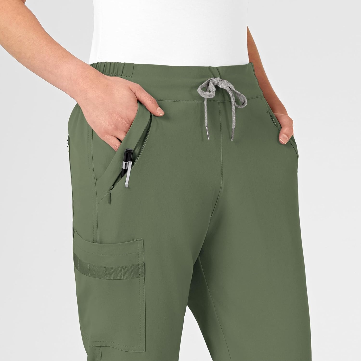 Wink Renew Women’s Jogger Scrub Pant(Olive)