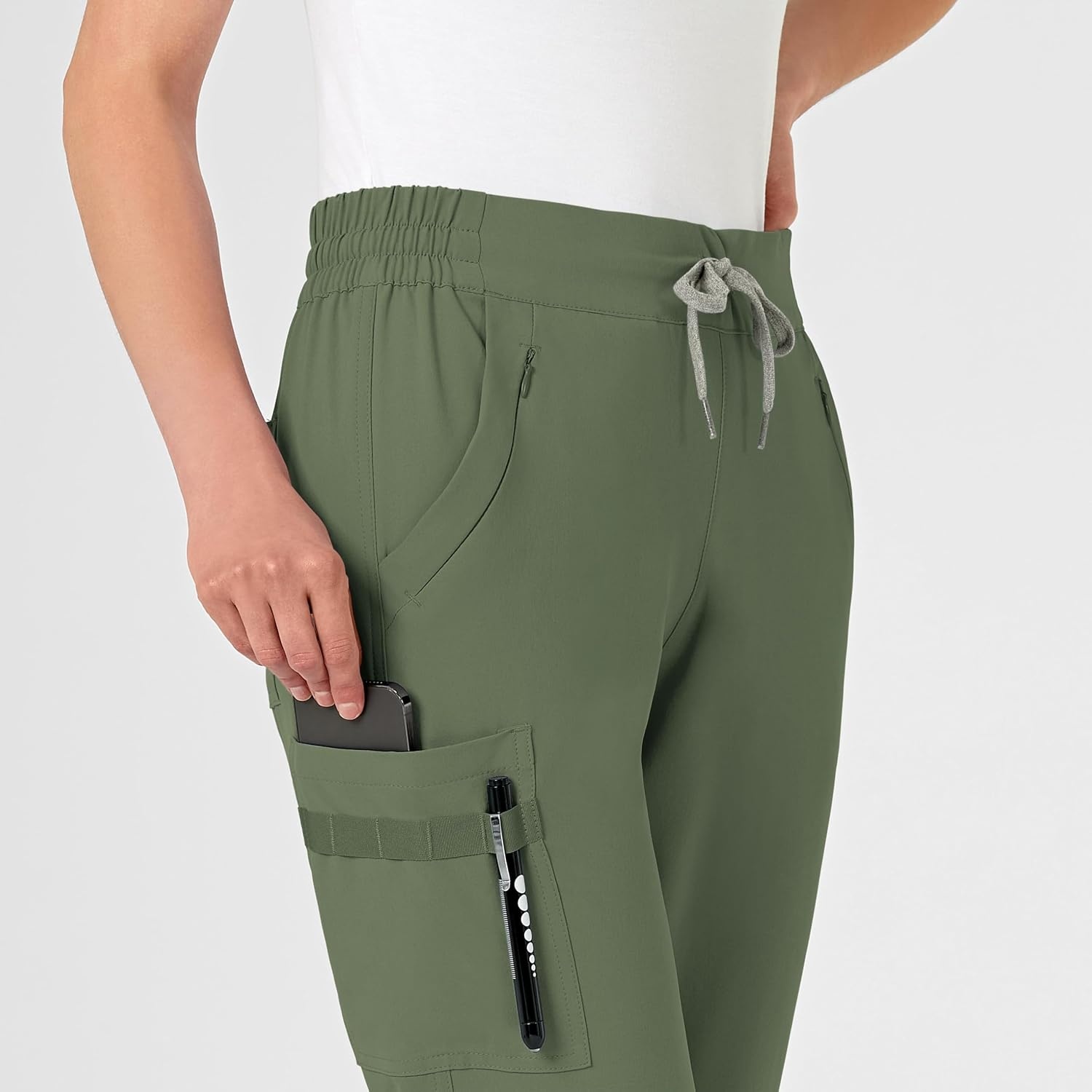 Wink Renew Women’s Jogger Scrub Pant(Olive)