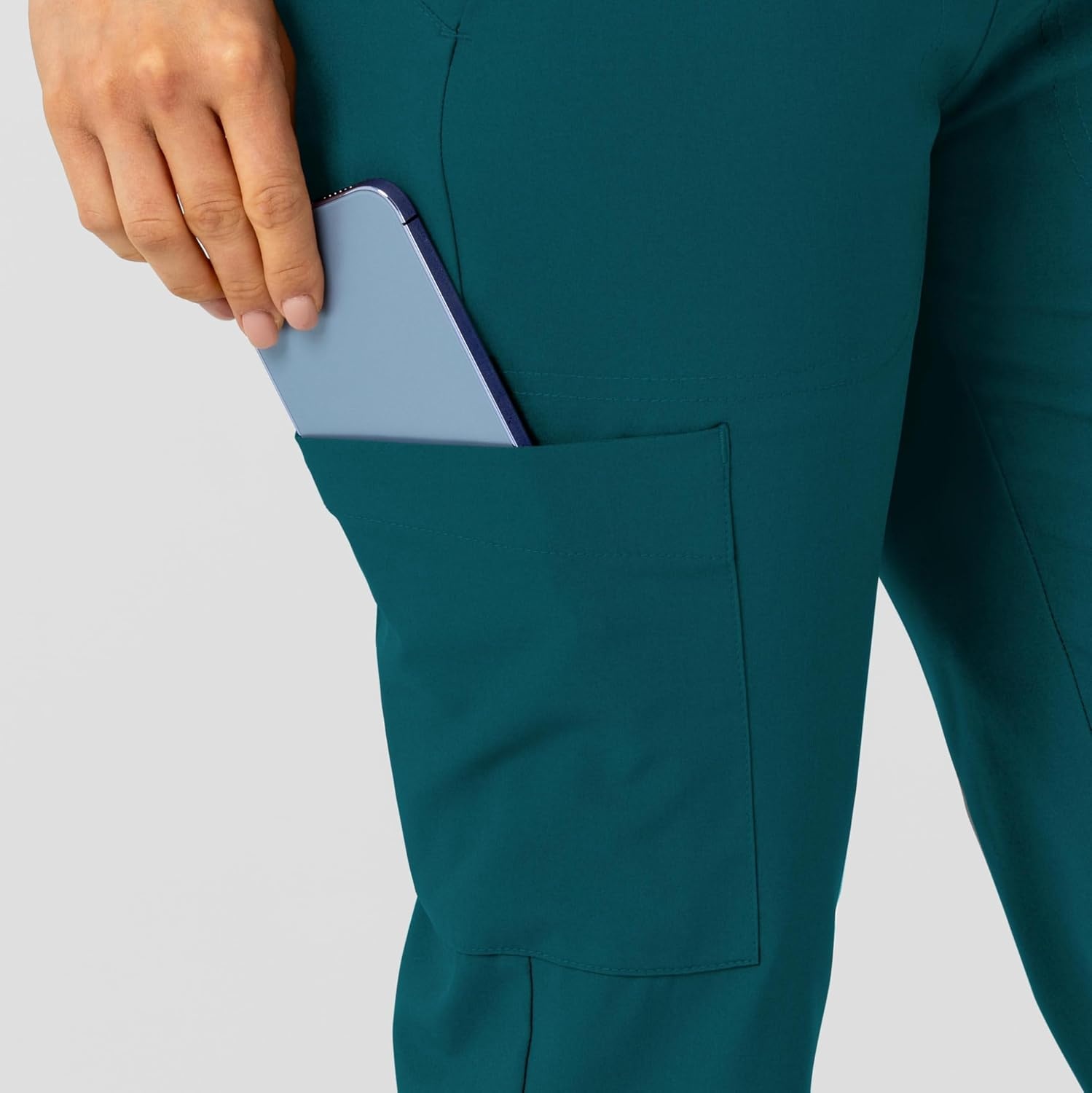 Wink W123 Women’s Flex-n-Reach Track Scrub Pant(Caribbean)