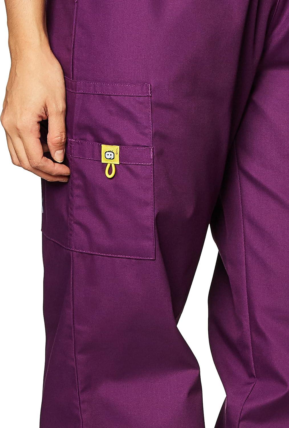 WonderWink Women’s Origins Quebec Women’ Scrub Pant(Eggplant)
