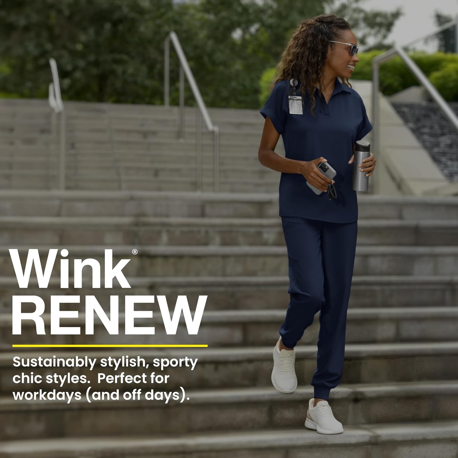 Wink Renew Women’s Jogger Scrub Pant(Turquoise)