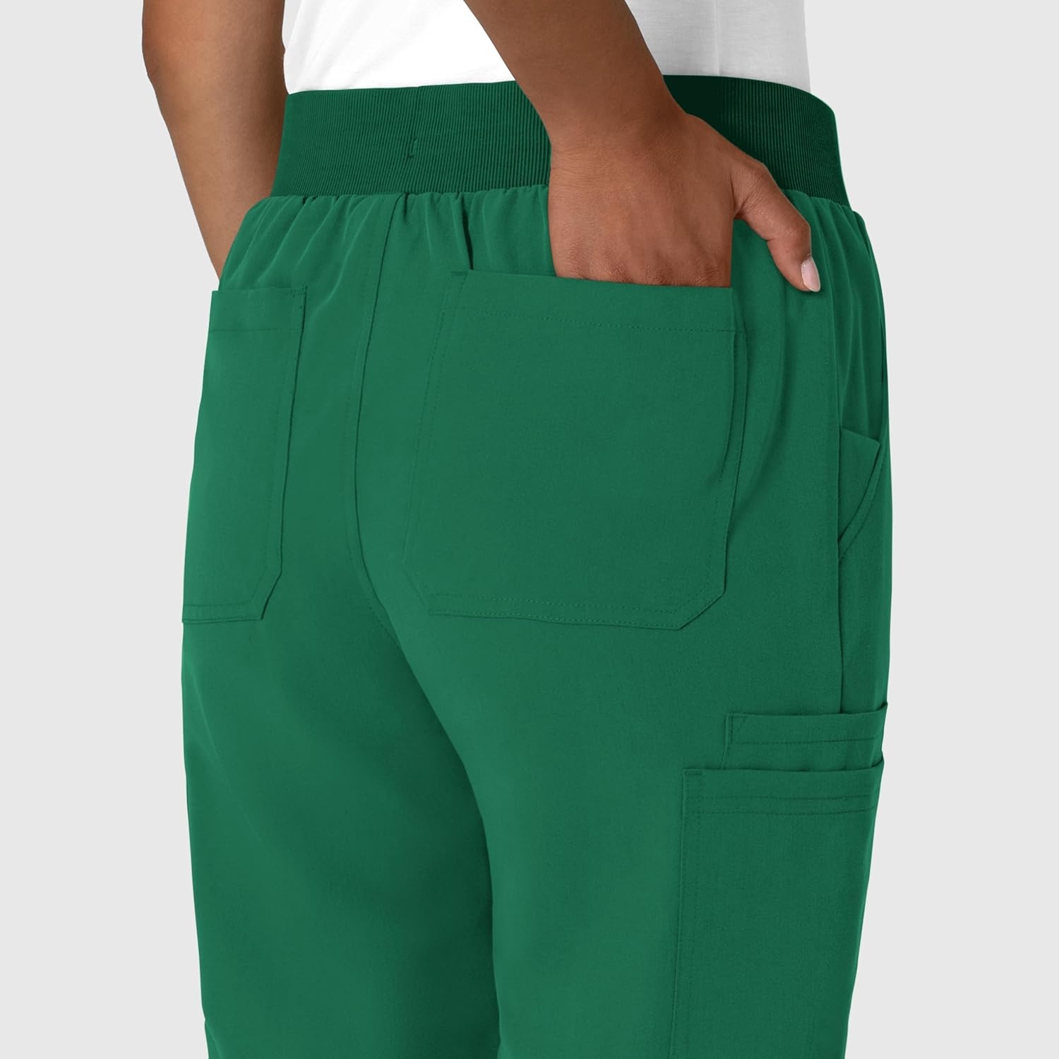 Wink Women’s Women’s Jogger Utility Scrub Pant(Hunter)