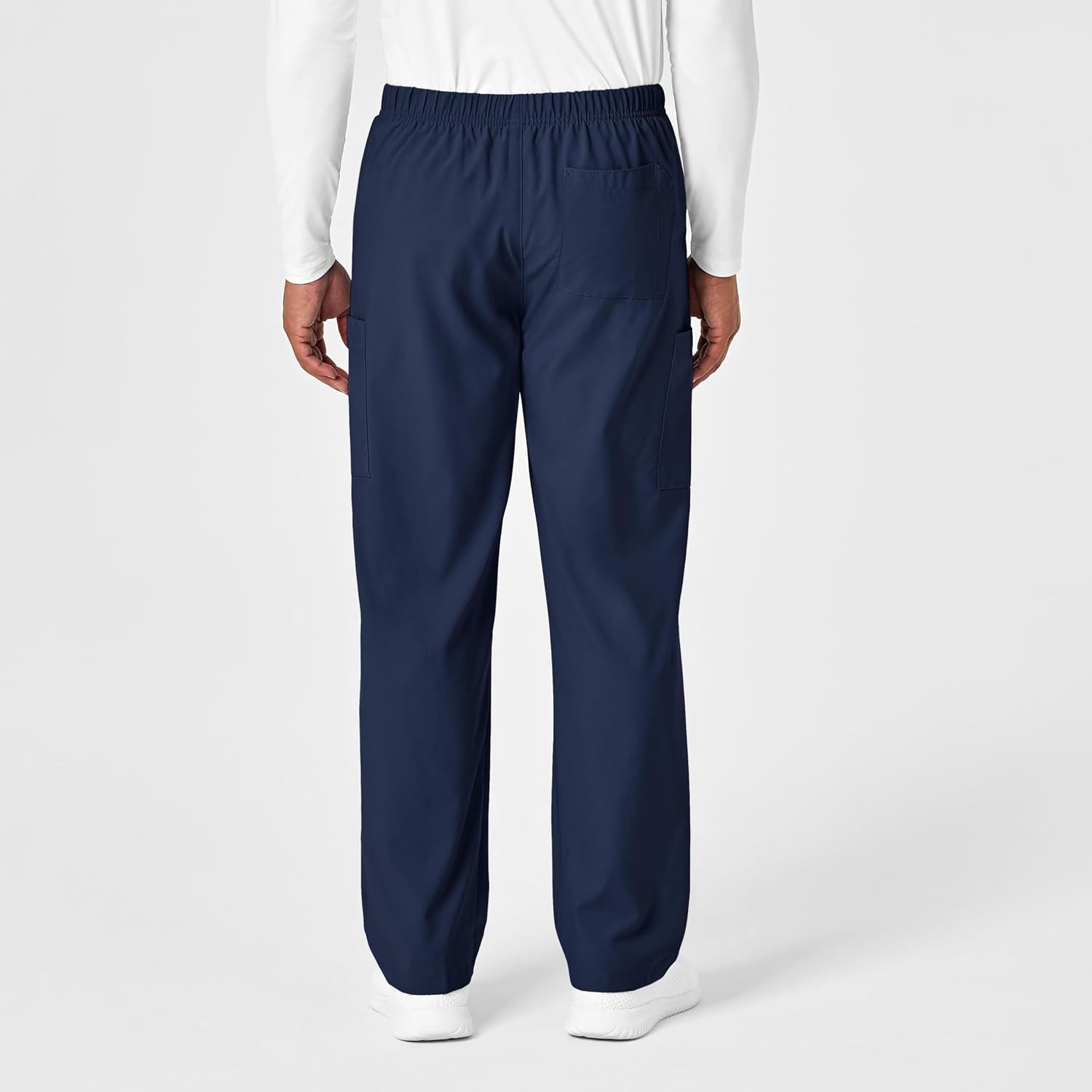 Wink W123 Unisex Multi-Cargo Scrub Pant(Navy)