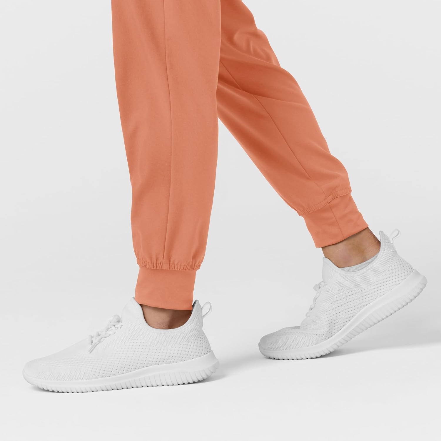 Wink W123 Women’s Comfort Waist Cargo Jogger Scrub Pant(Terracotta)