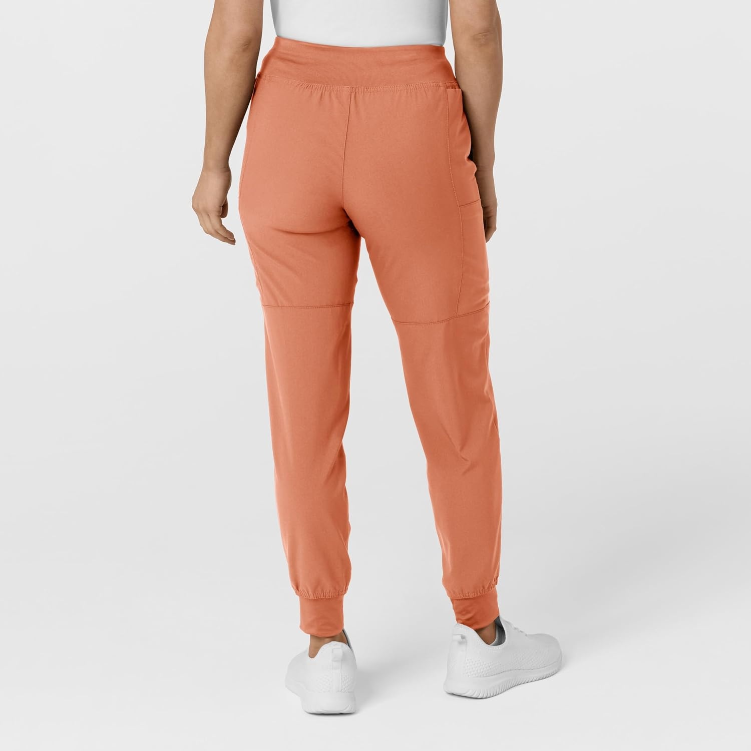 Wink W123 Women’s Comfort Waist Cargo Jogger Scrub Pant(Terracotta)
