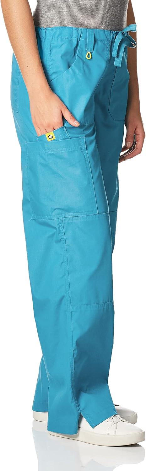 WonderWink Women’s Origins Tango Scrub Pant(Real Teal)