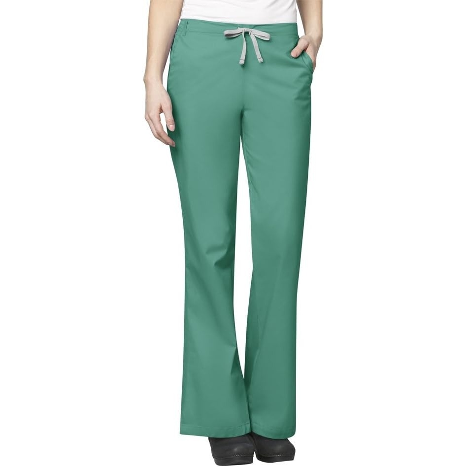 Wink WonderWORK Women’s Flare Leg Scrub Pant(Surgical Green)