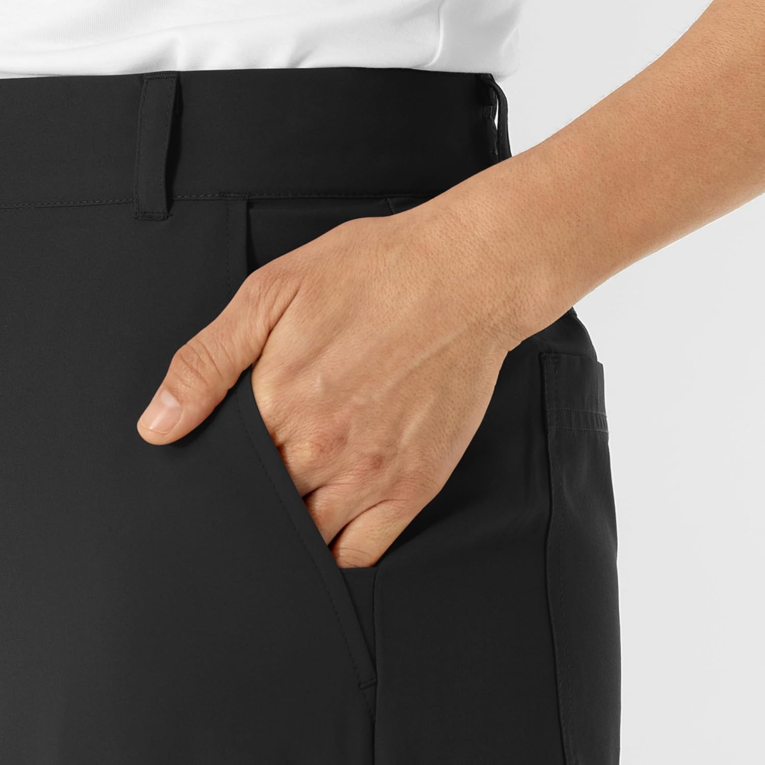 Wink Women’s Women’s Scrub Chino Pant(Black)