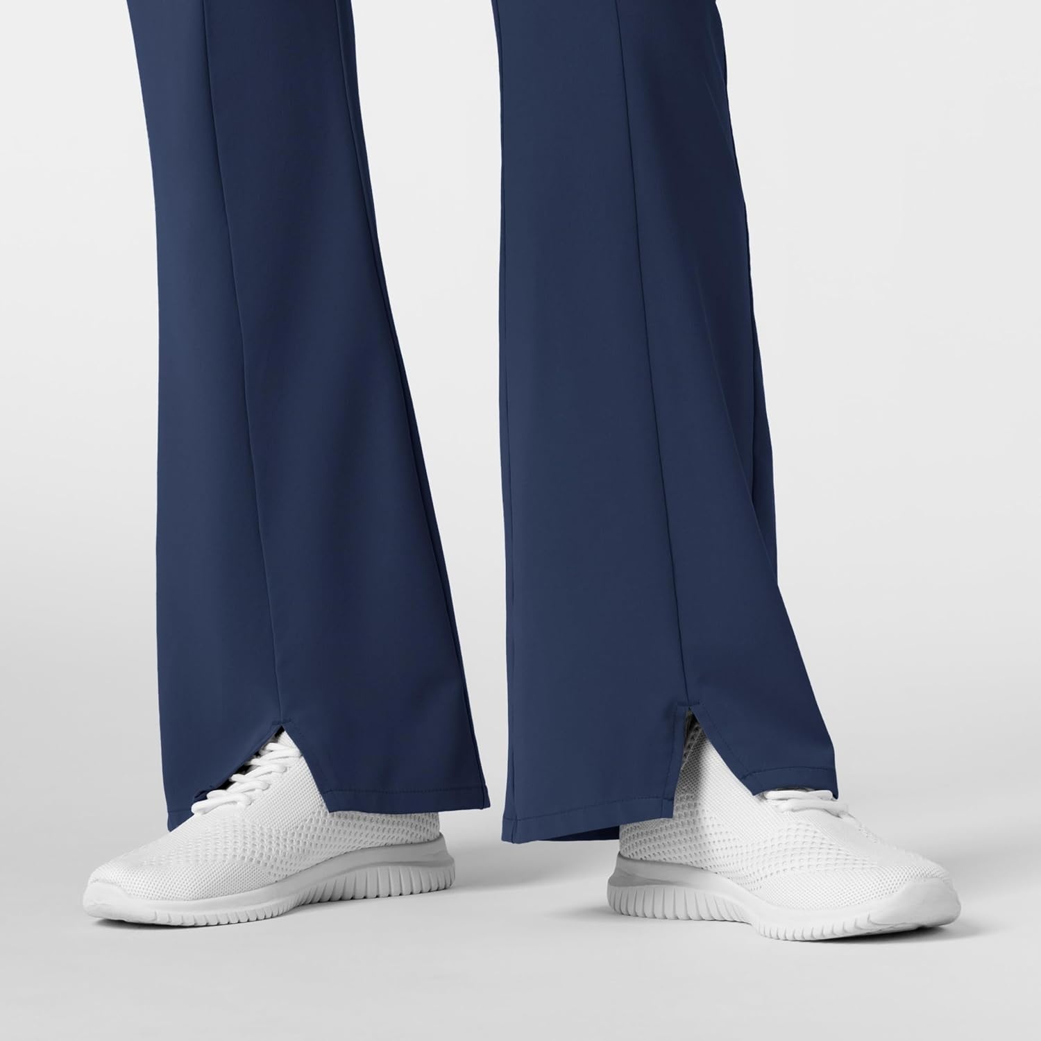 Wink Scrubs for Women, Renew, Cargo Flare Pants, with 7 Pockets(Navy)
