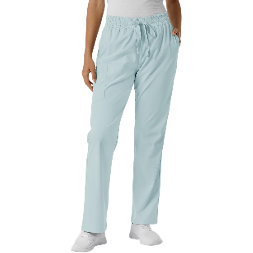 Wink Women’s Women’s Bootcut Scrub Pant(Sky Blue)