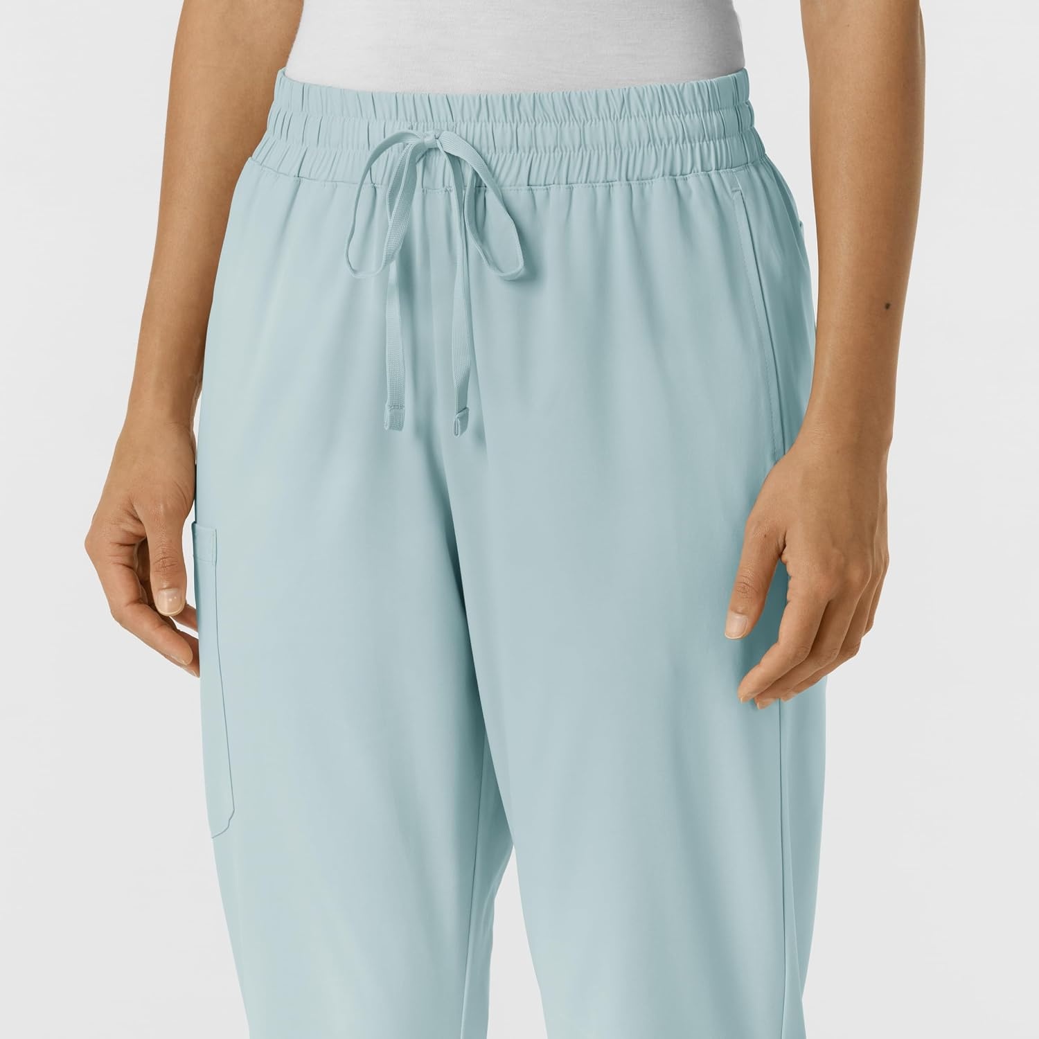 Wink Women’s Women’s Bootcut Scrub Pant(Sky Blue)