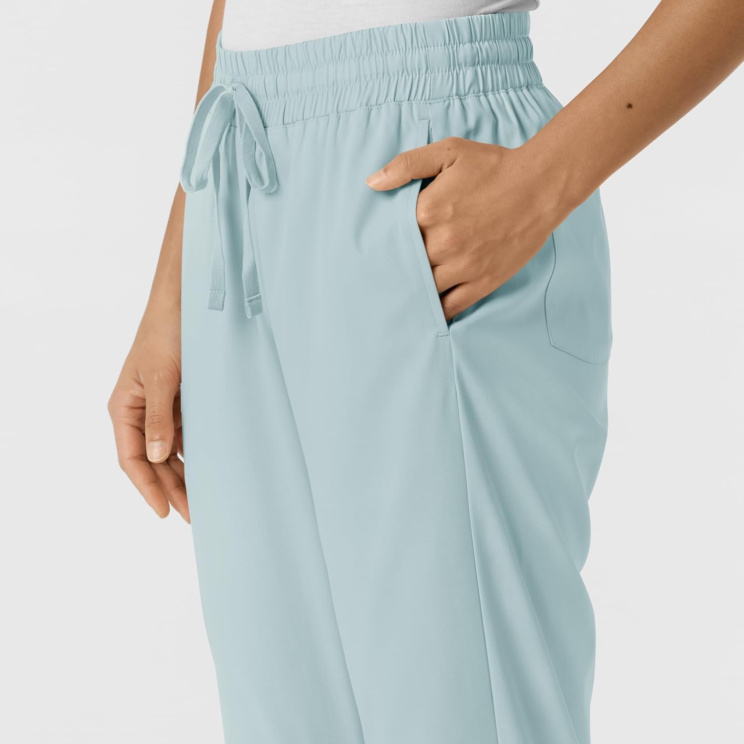 Wink Women’s Women’s Bootcut Scrub Pant(Sky Blue)