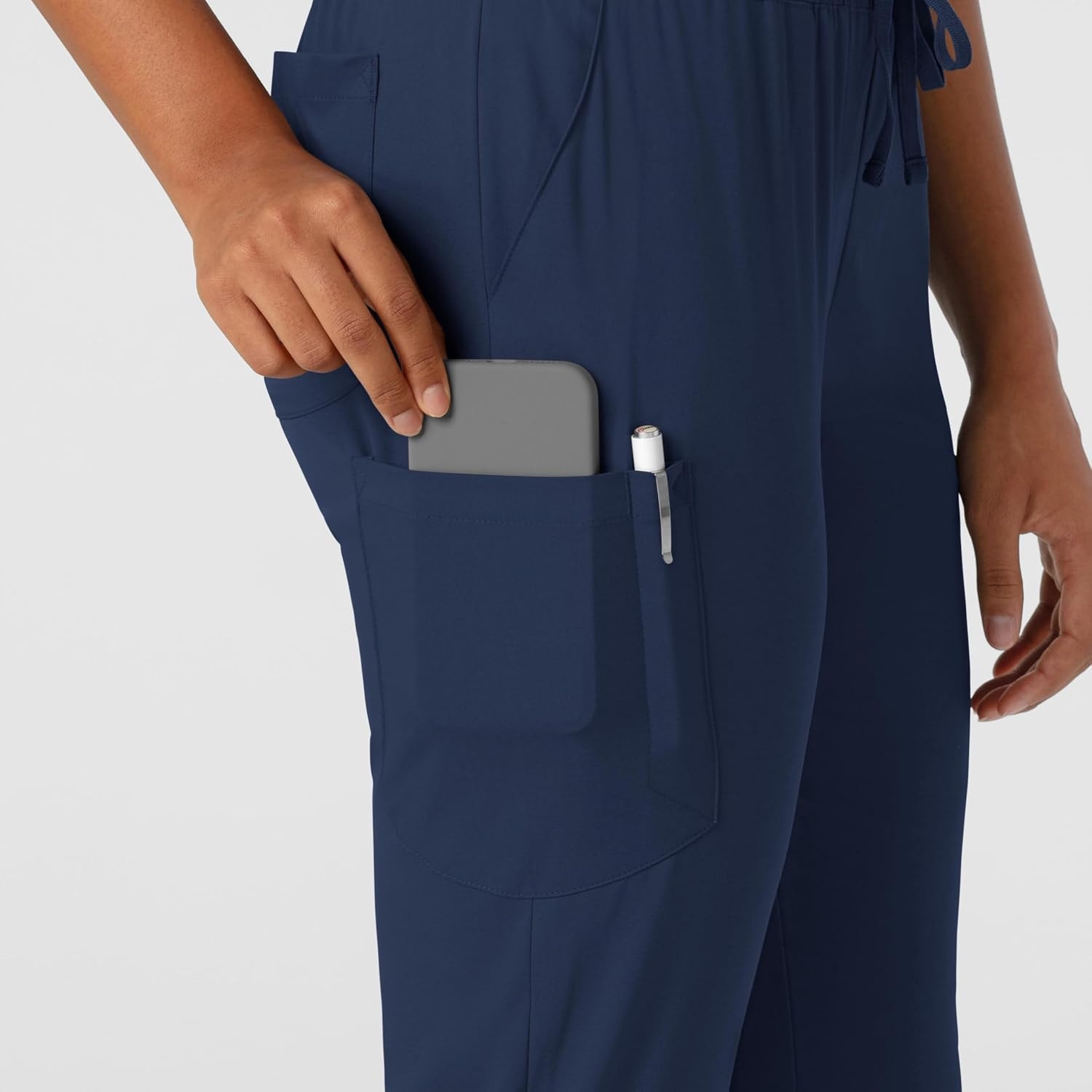 WonderWink Women’s Women’s Jogger Scrub Pant(Navy)