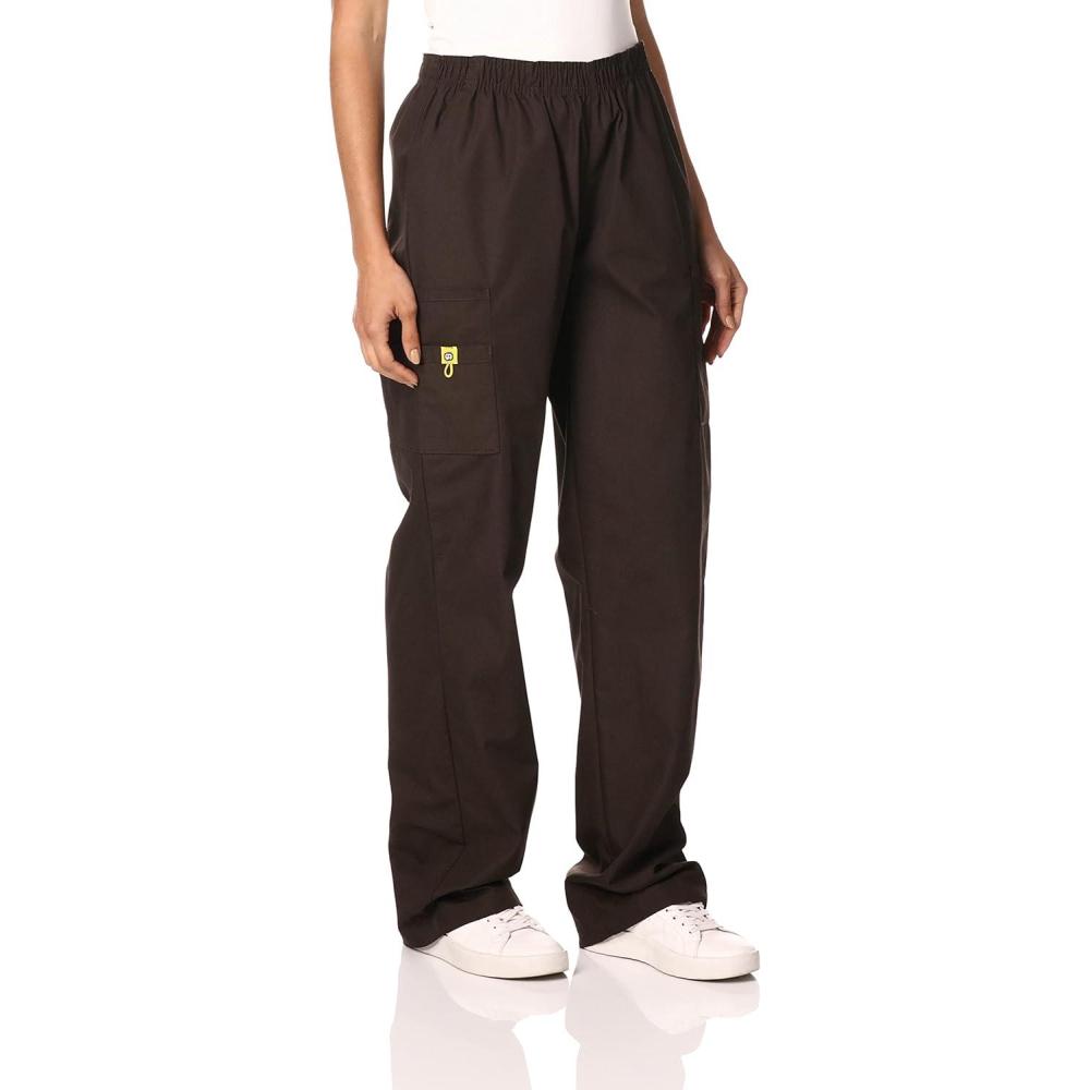 WonderWink Women’s Origins Quebec Women’ Scrub Pant(Chocolate)