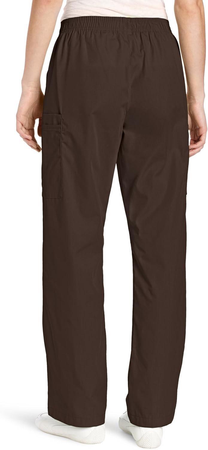 WonderWink Women’s Origins Quebec Women’ Scrub Pant(Chocolate)