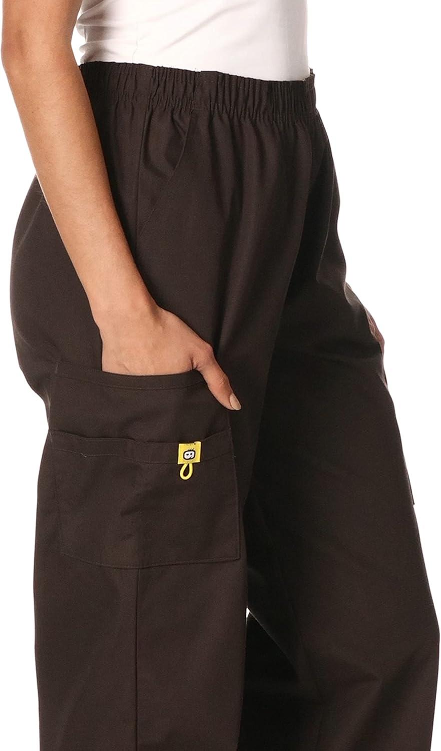 WonderWink Women’s Origins Quebec Women’ Scrub Pant(Chocolate)
