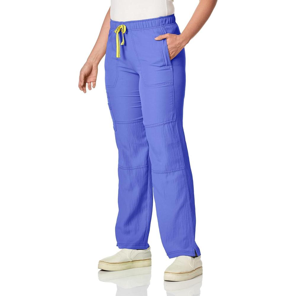 WonderWink Womens Four Stretch Cargo Scrub Pant(Fiji)