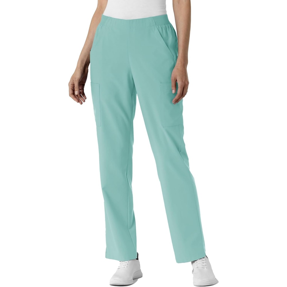 Wink Women’s Women’s Cargo Utility Scrub Pant(Turquoise)
