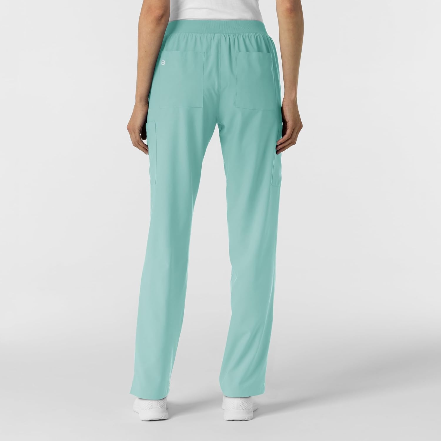 Wink Women’s Women’s Cargo Utility Scrub Pant(Turquoise)