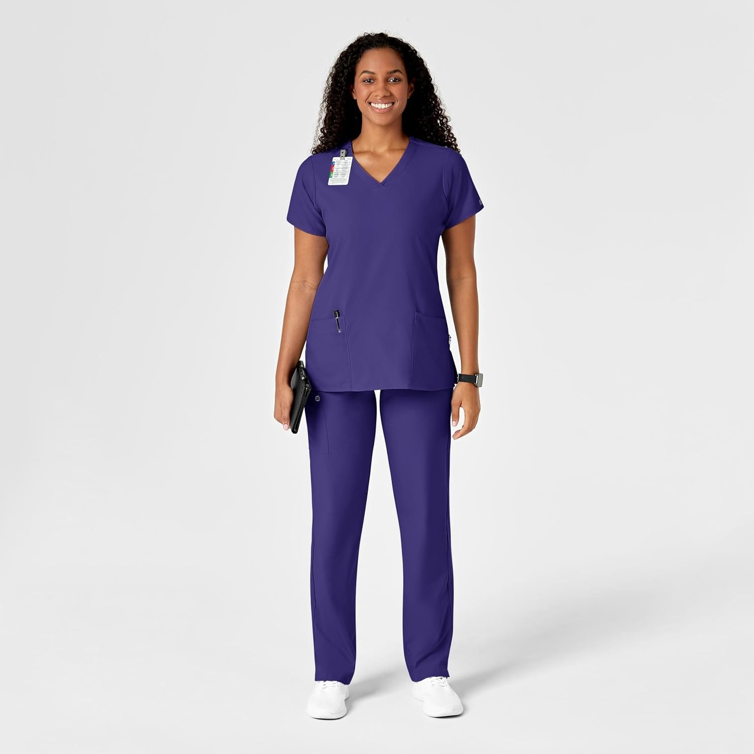 WonderWink Women’s Drawstring Pant(Grape)