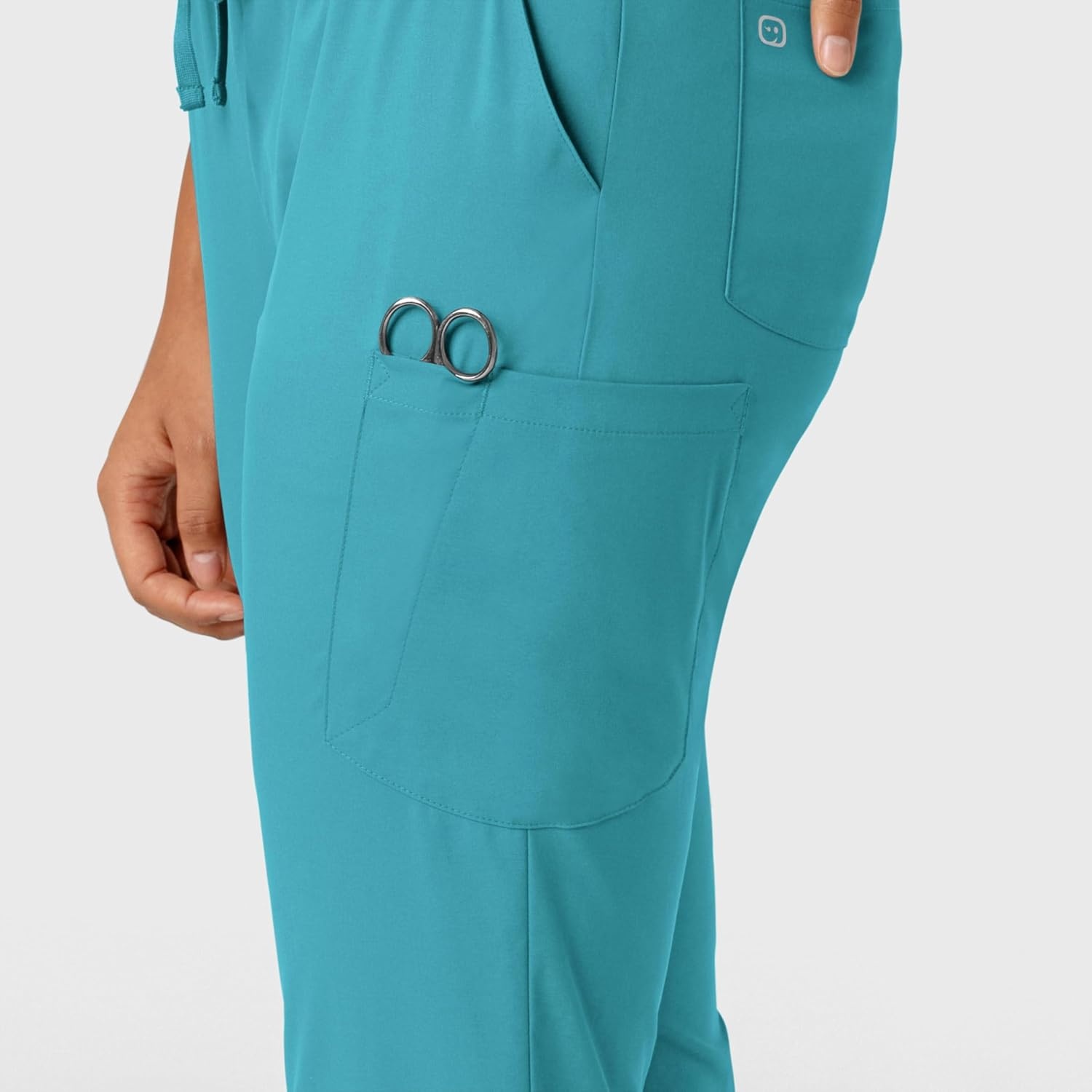 WonderWink Women’s Women’s Jogger Scrub Pant(Teal)