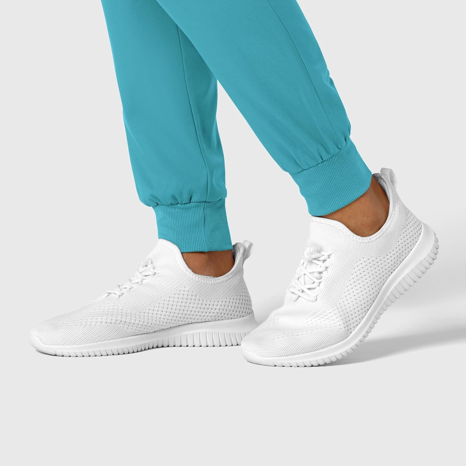 WonderWink Women’s Women’s Jogger Scrub Pant(Teal)