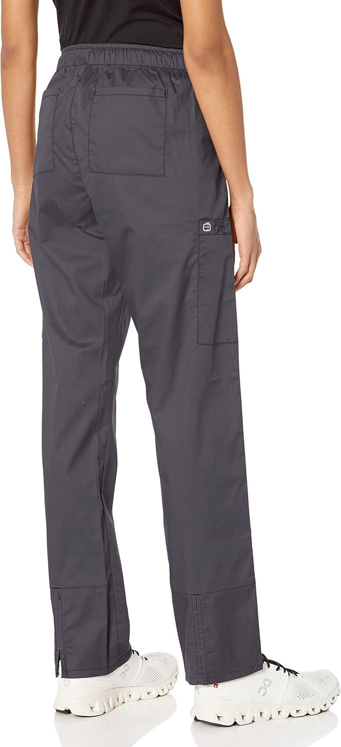 WonderWink Womens Convertible Slim Leg Cargo Pant(Pewter)