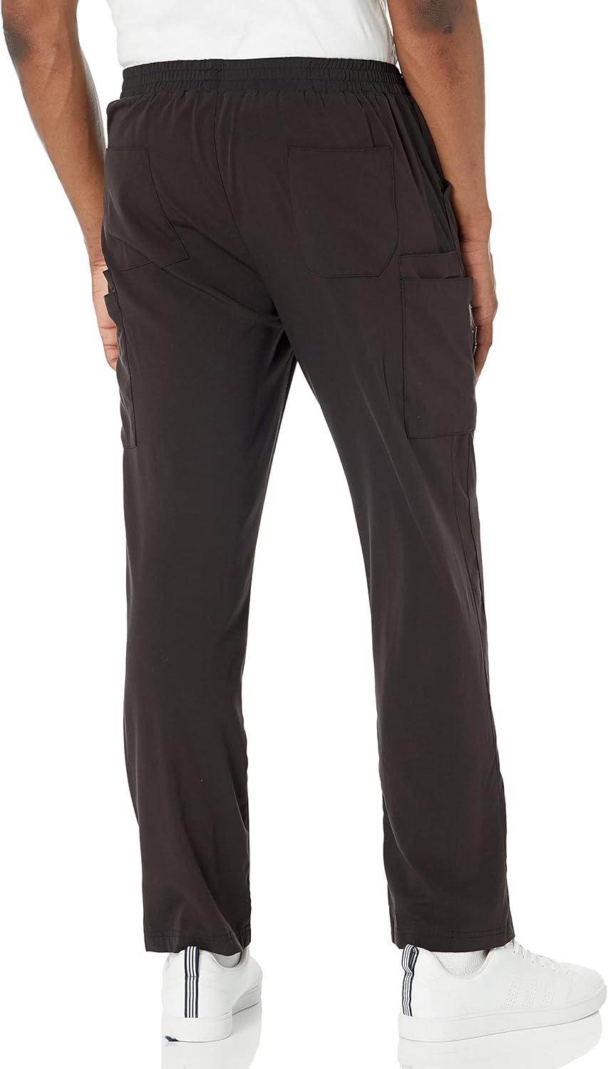 WonderWink Aero Men’s 5429 Knit Panel Cargo Pant(Black)