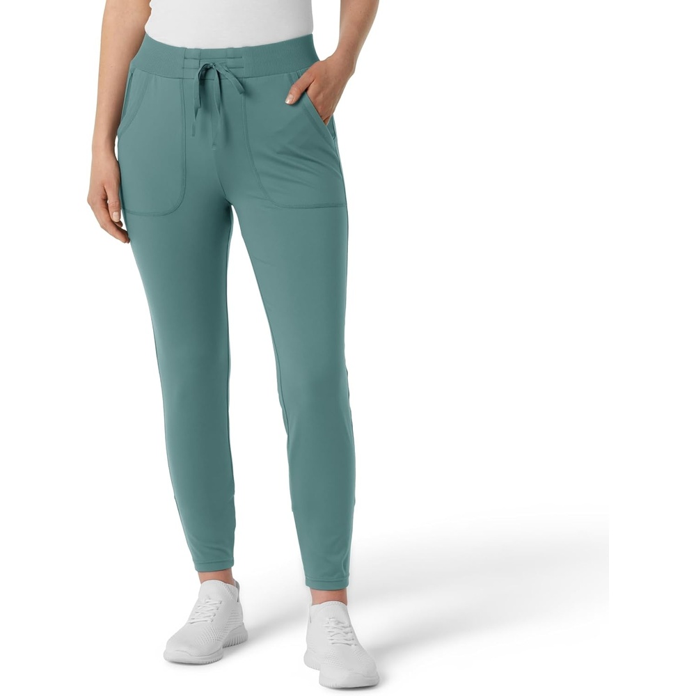 Wink Renew Women’s Track Scrub Pant(Vintage Teal)
